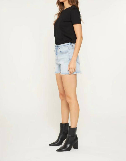 Mica Denim - Mica High Rise Denim Shorts