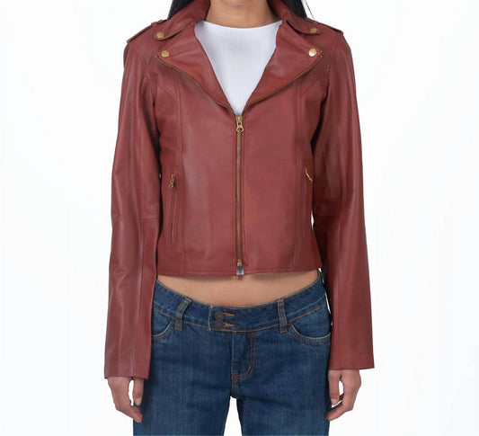 Jkt Nyc - Millie Matte Leather Jacket