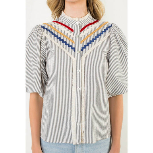 Thml - Jessie Button Down Top