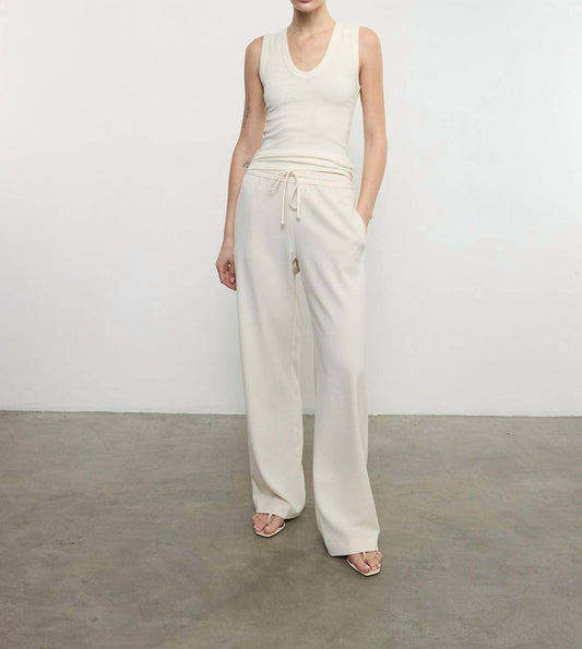 Enza Costa - TEXTURED RIB SLEEVELESS U TOP