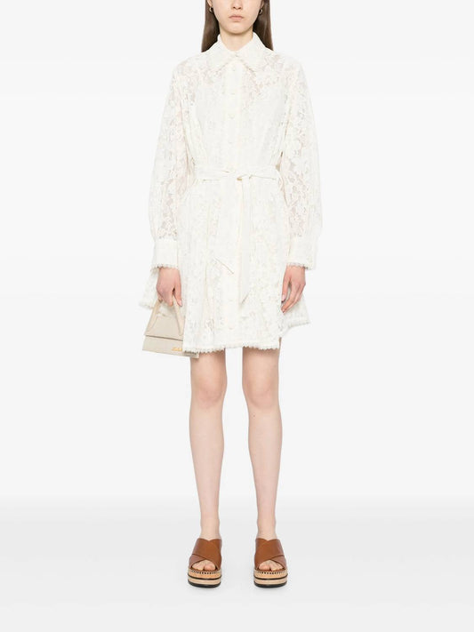 Zimmermann - Dawning Tuck Mini Dress