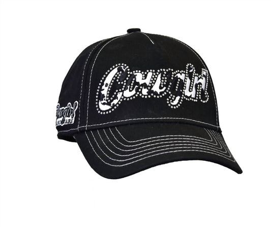 Cowgirl Hardware - Girl's Cow Print Cap