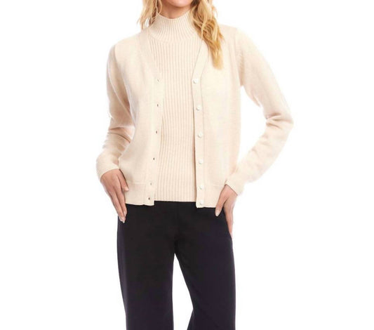 Karen Kane - V-neck Cardigan Sweater