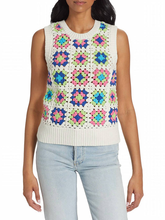 Dh New York - Sleeveless Crochet Vest
