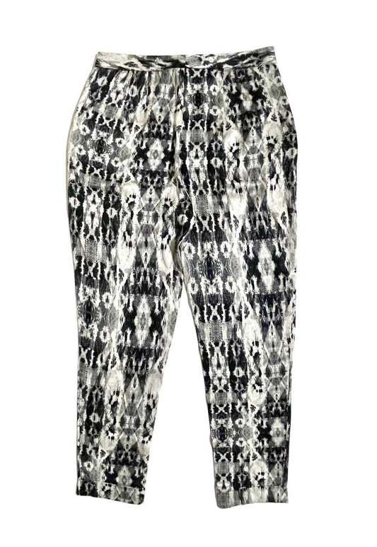 Paige - Women's Abstract Print Dress Trousers