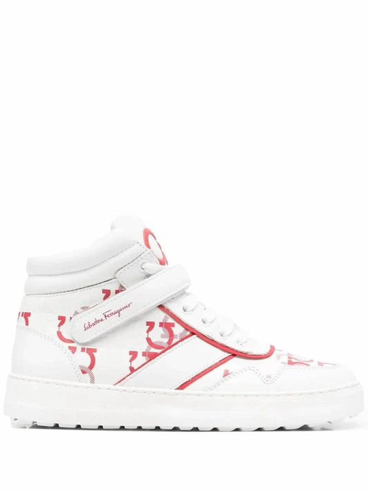 Salvatore Ferragamo - Women's Noe High Top Leather Sneakers