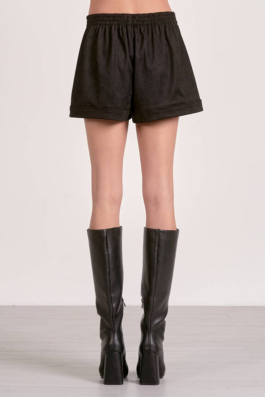 Elan - Faux Suede Shorts