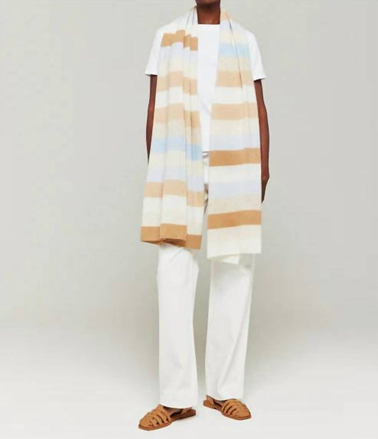 Brodie Cashmere - Stripe Cashmere Travel Wrap