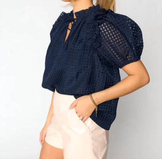 Buddylove - Essie Ruffle Sleeve Top