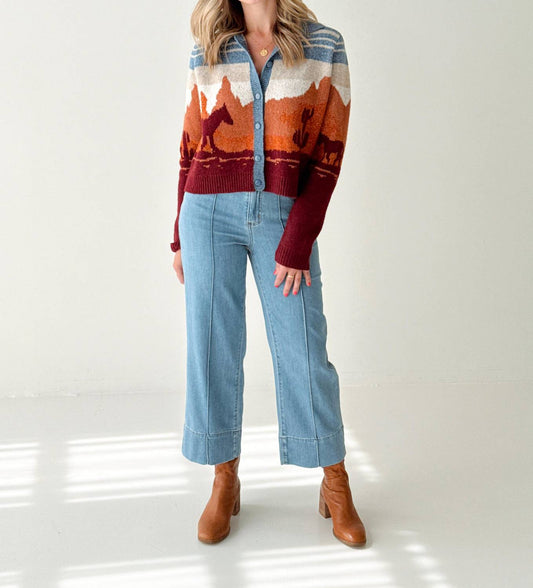 Oat New York - Front Mid Seam Baby Wide Jeans