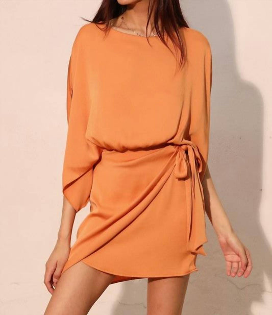 Tyche - Girls Night Boat Neck Dress