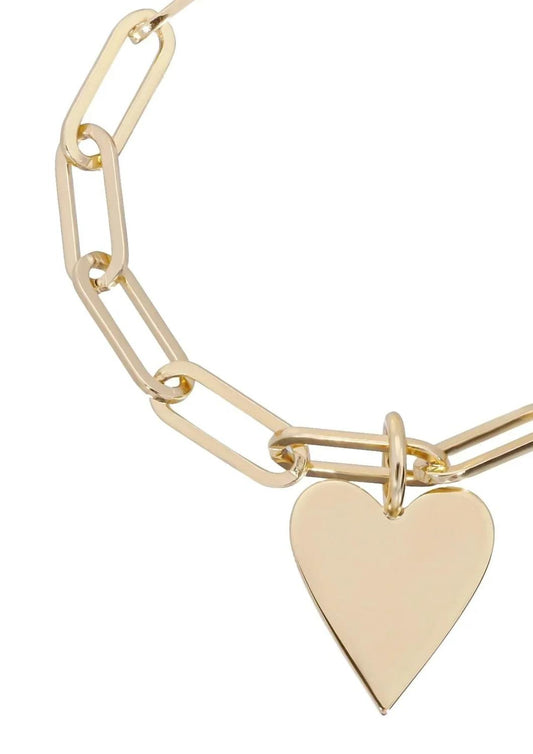 Eklexic - Women's Medium Helena & Large Elongated Link Chain Bracelet