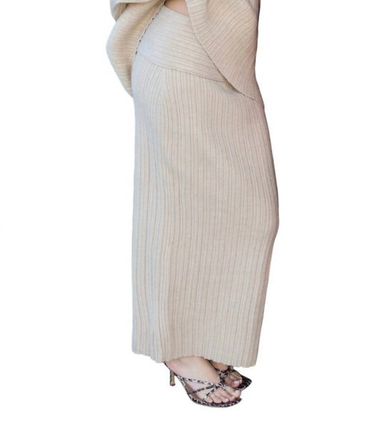 Le Lis - Rhyka Sweater Maxi Skirt