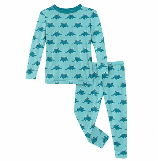 Kickee - Kid's Menorahsaurus Pajama Set