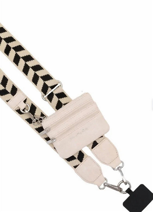 Save The Girls - Women's Clip & Go Phone Purse Crossbody Strap Zippered Pouch