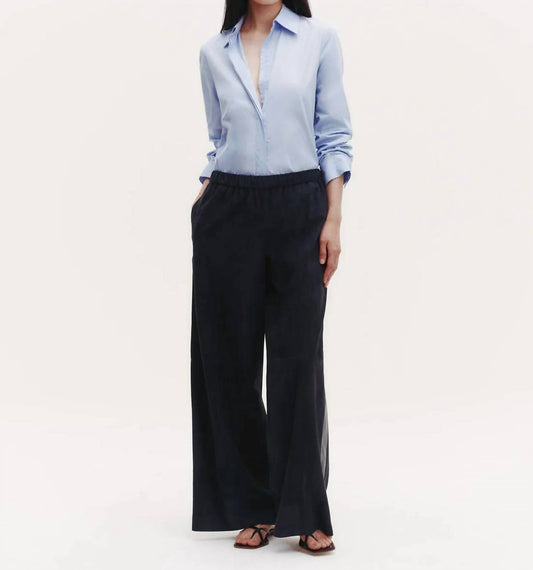 Twp - Suede Eva Pants With Tux Stripe