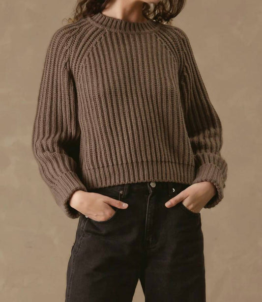 27 Miles Malibu - Violetta Chunky Ribbed Cotton Sweater