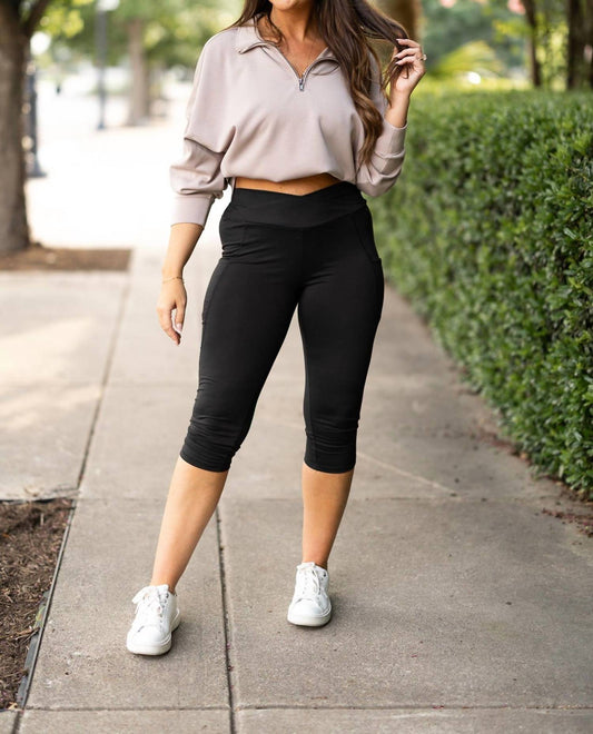 Julia Rose - Lillian Sculpting Crossover Capris