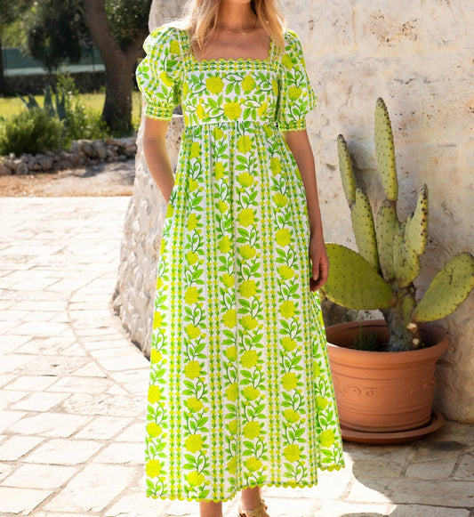 Pink City Prints - Elizabeth Maxi Dress