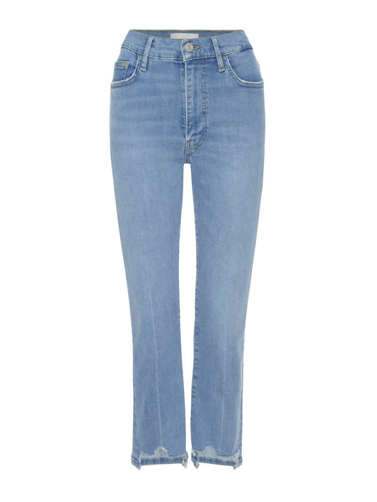 Frame - Women's Le High Straight Raw Fray Jeans