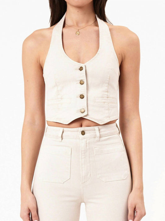 Rolla'S - Halter Stretch Denim Vest