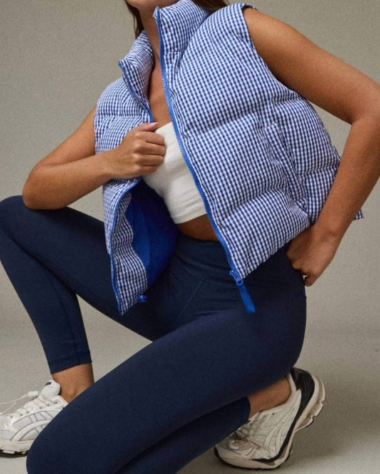 Papermoon - Gingham Puffer Vest