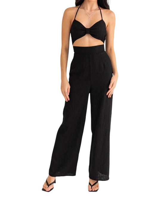 Le Lis - HALTER JUMPSUIT