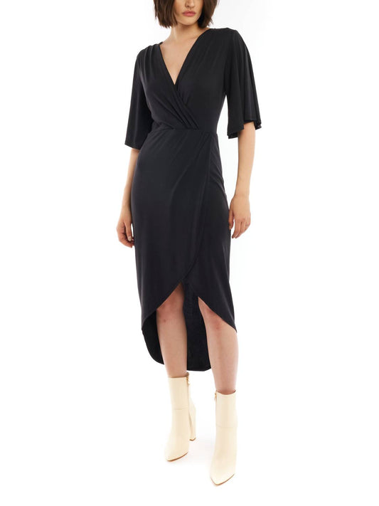 Lblc The Label - Courtney V Neck Dress