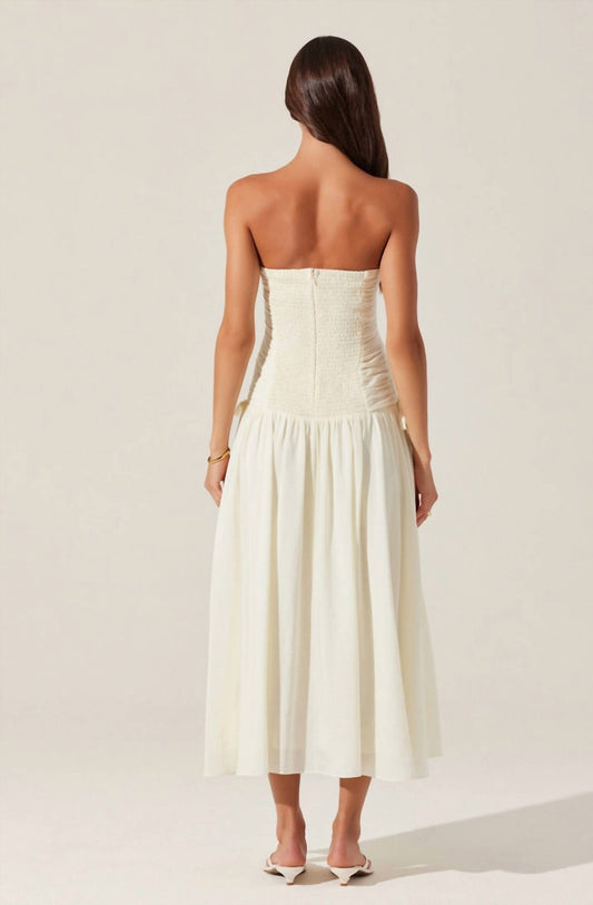 Astr - Zori Strapless Dress