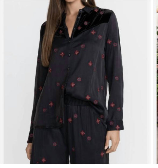 Johnny Was - maxine western seamed shirt