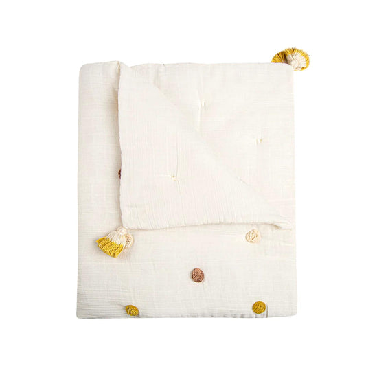 Crane Baby - Kendi Pom Pom Blanket