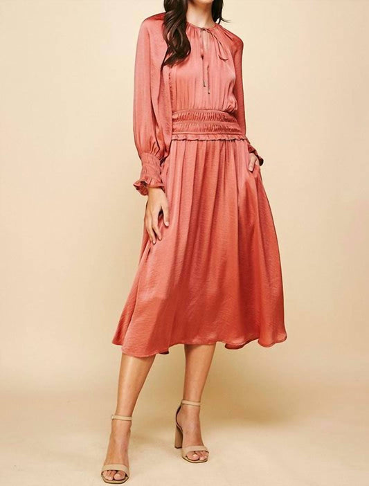 Pinch - Pleated Maxi Dress