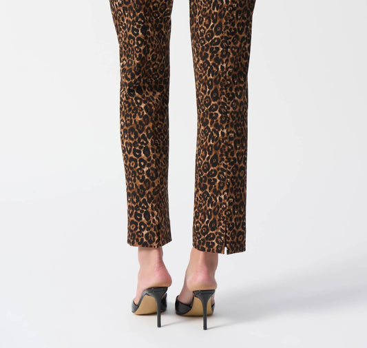 Joseph Ribkoff - Animal Print Pull-On Pants