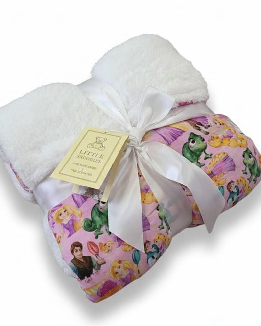Charlies Project - Tangled Plush Bamboo Blanket