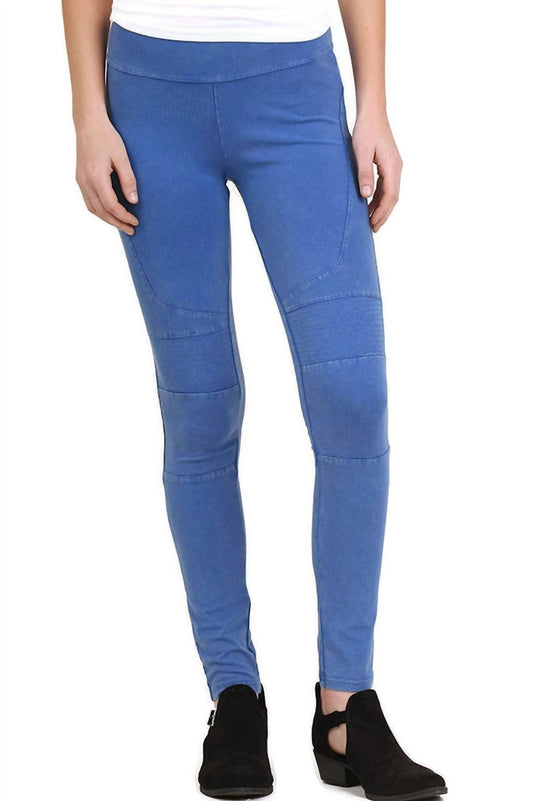 Umgee - Washed Moto Jeggings