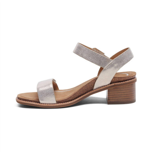 Aetrex - Women's Mae Adjustable Quarter Strap Heel