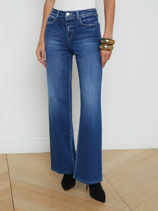 L'Agence - Alicent High Rise Wide Leg Jean
