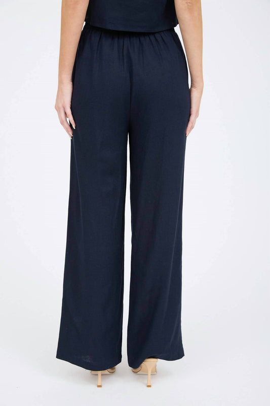 The Workshop Studio - High Waisted Front Pleat Pants