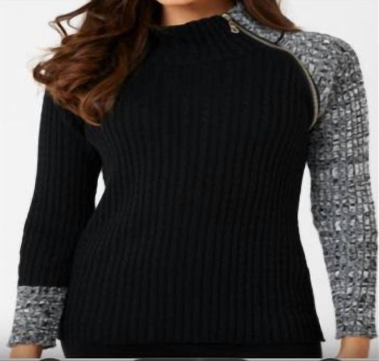 French Kiss - Zip Neck Top