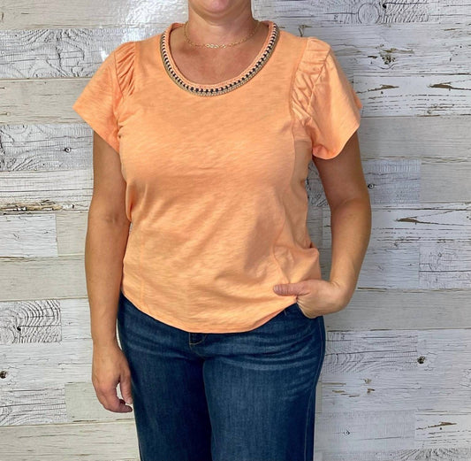 Democracy - Women's Crochet Neck Knit Top