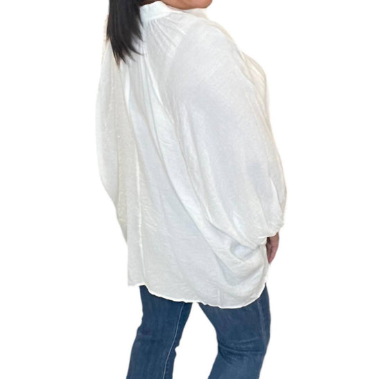 Wishlist - Oversized Dolman Sleeve Blouse