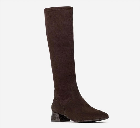 Donald Pliner - Women's Regina Suede Stretch Tall Boots