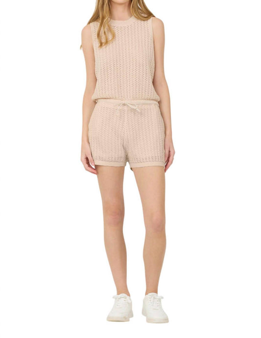 Vintage Havana - Bali Crochet Short