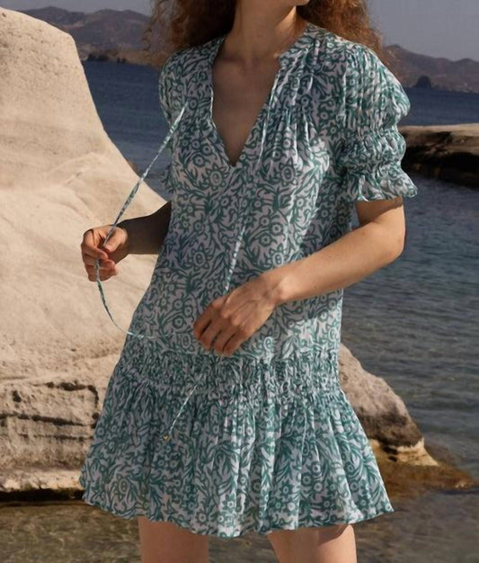 Oliphant - Smocked Drop Mini Dress