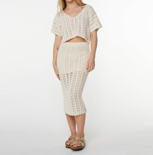 Roxy - Sea Swirl Crechet Skirt