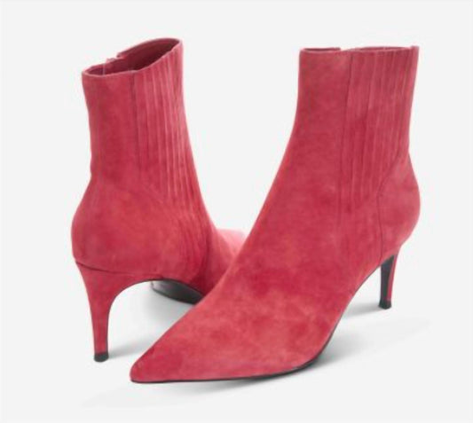 Vaneli - Women's Dearan Point-toe Suede Ankle Boots