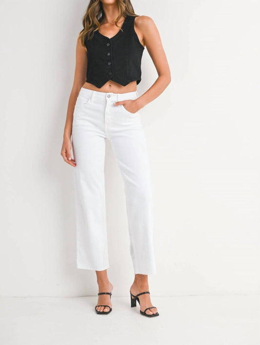 Just Black Denim - Classic Straight Leg Pants