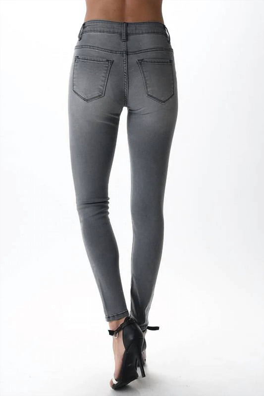 Kancan - Mid Rise Super Skinny Jeans