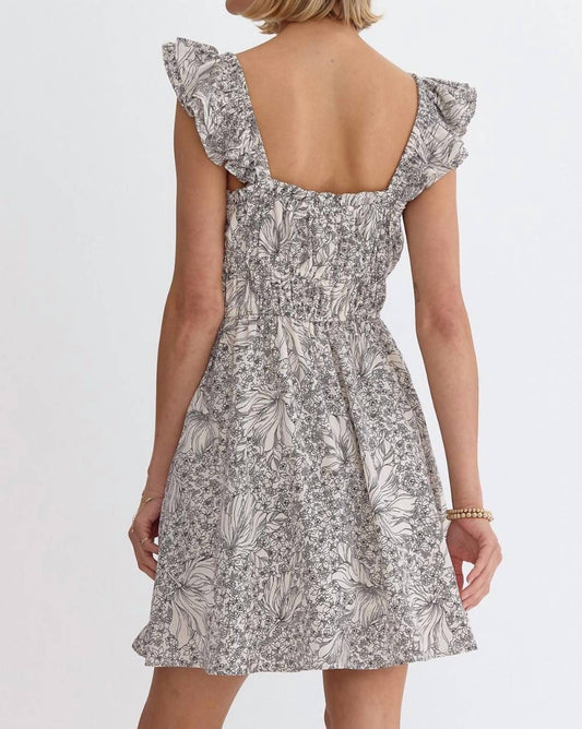 Entro - Sleeveless Mini Dress