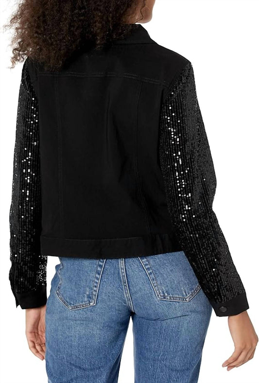 Multiples - Cuffed Jean Style Jacket